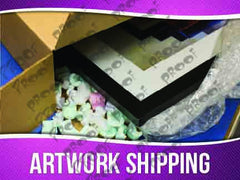 Artwork Shipping Signage - Horizontal