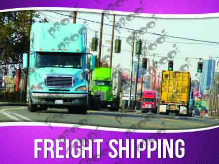 Freight Service Signage - Horizontal