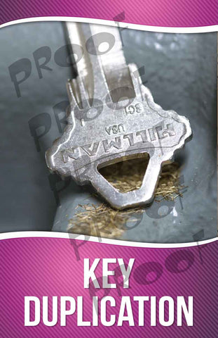 Key Duplication Signage