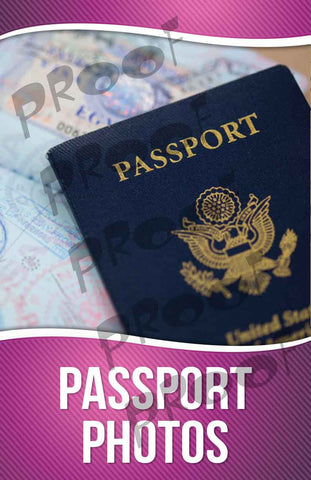 Passport Printing Signage
