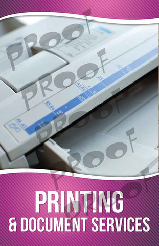 Printing Services Signage