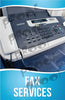 Fax Service Signage