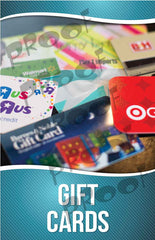 Gift Cards Signage
