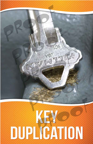 Key Duplication Signage