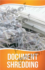 Document Shredding Services Signage
