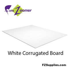 White Corrugated Board Panels for Signs - Yard Signs - Qty. 10