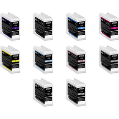 Epson SureColor P700 UltraChrome PRO10 Ink Cartridges (25mL)