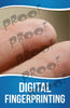 Digital Fingerprinting Signage